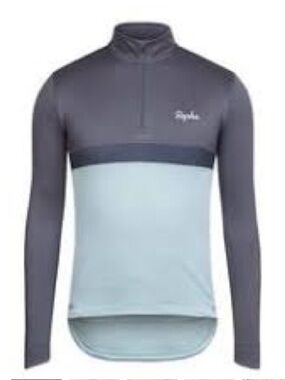 Rapha Ling Sleeve Wool Blend Club Jersey Men’s XL Cycling Top